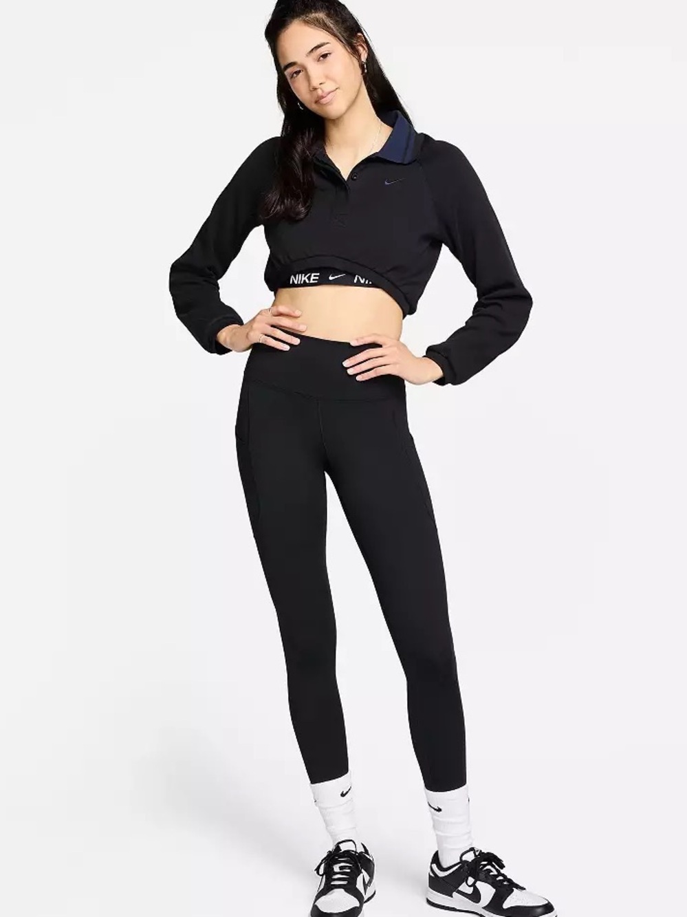 NWT Nike One High Waisted Leggings w/Pockets